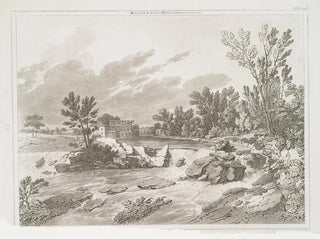 The Bolling Dam near Petersburg, Virginia - Joshua Shaw — artwork view