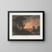 Savannah Fire - Joshua Shaw — framed artwork on a wall