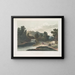 Jones Falls near Baltimore - Joshua Shaw — framed artwork on a wall