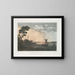 Norfolk Painting from Gosport, Virginia - Joshua Shaw — framed artwork on a wall