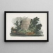 Pictorial Views of American Landscapes Title Page - Joshua Shaw — framed artwork on a wall