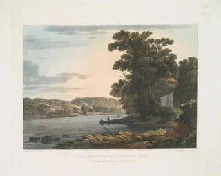 View above the Schuylkill Falls - Joshua Shaw — artwork view