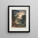 View near the Schuylkill Falls - Joshua Shaw — framed artwork on a wall