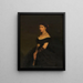 Portrait of a Woman - Josse Impens — framed artwork on a wall