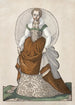 Foemina ex Praecipua Nobi du Trachtenbuch de Nuremberg - Jost Amman — artwork view