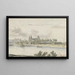 View of Fort Navagne in Limbourg - Josua de Grave — framed artwork on a wall