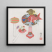 Popular Japanese Toys Kydo Gangu Sh Haru Pl02 - Yamashita Hakuba — framed artwork on a wall