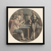 Ruined Player Painting - Luke Clennell — framed artwork on a wall