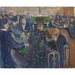 Reproduction of the painting Players at Monte Carlo - Edvard Munch