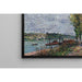 Reproduction of the painting Foggy Day in Saint-Mammès - Alfred Sisley