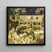 Spring Laundry Day Painting - John R. Grabach — framed artwork on a wall