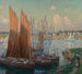 Summer Day at the Port - Wilson Henry Irvine — artwork view