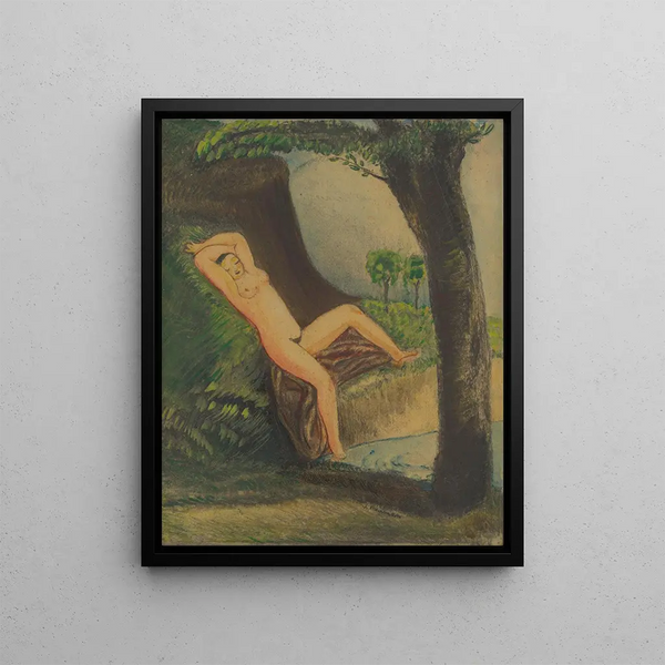 Act - József Árpád Murmann — framed artwork on a wall