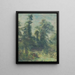 Trees - József Árpád Murmann — framed artwork on a wall