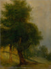 Trees on a slope - Józef Bożetech Klemens — artwork view
