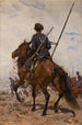 Un cosaque - Józef Chełmoński — artwork view
