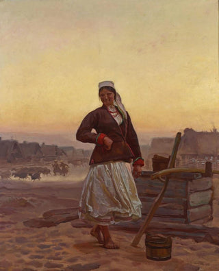 Jozef Chelmonski - Evening in Polesia.webp