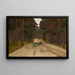 Truck forest - Józef Chełmoński — framed artwork on a wall