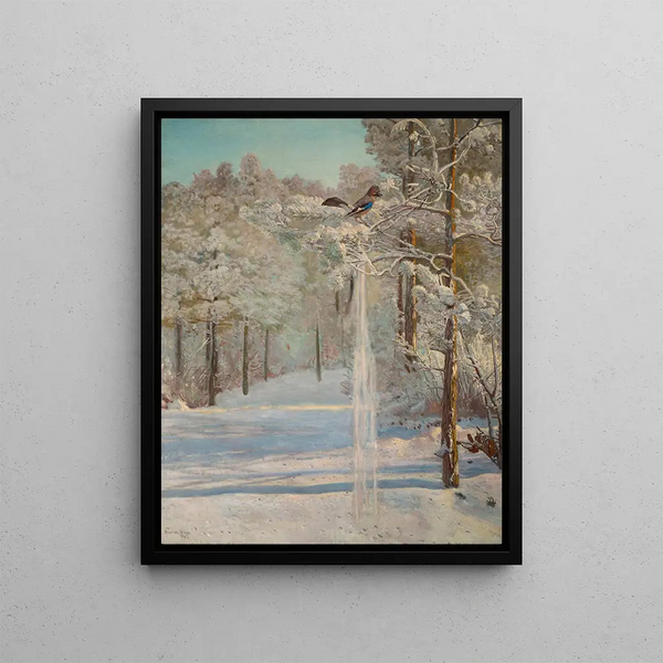 Jay - Józef Chełmoński — framed artwork on a wall