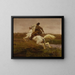 The Whip - Józef Chełmoński — framed artwork on a wall