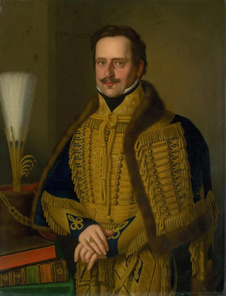 Jozef Czauczik - Portrait of Spi upan Count Karol Csky.webp