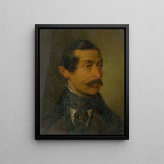 Jozef Czauczik - Portrait of a Man with a Pin and a Cravat.webp
