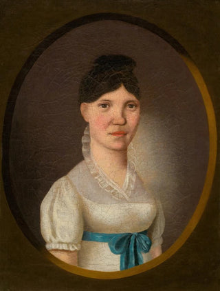 Jozef Czauczik - Portrait of a Young Woman in a White Dress.webp