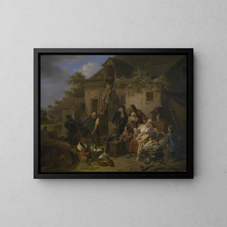 Sale of seized goods - Jozef Geirnaert — framed artwork on a wall
