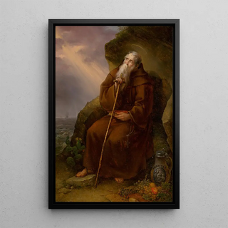 Saint - Jozef Ginovský — framed artwork on a wall