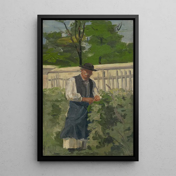 Near the Vineyards - Jozef Hanula — framed artwork on a wall