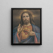 Christ - Jozef Hanula — framed artwork on a wall