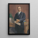 Eduard Bene - Jozef Hanula — framed artwork on a wall
