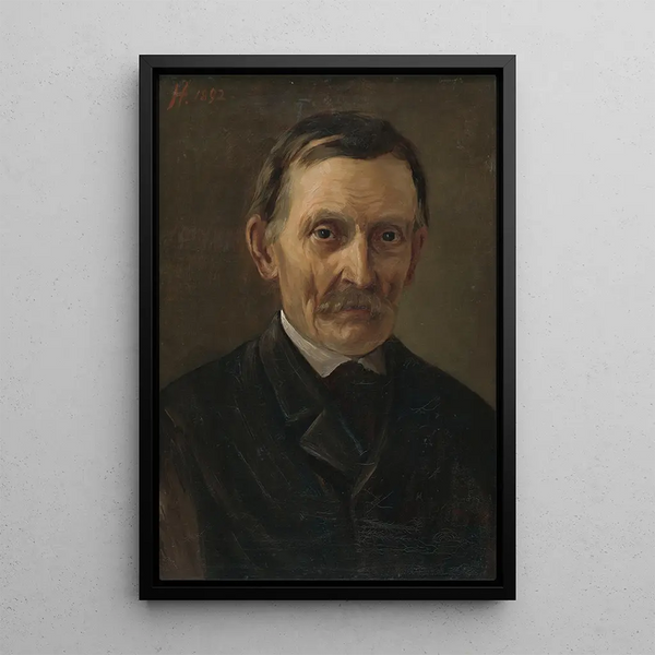 My Father - Jozef Hanula — framed artwork on a wall