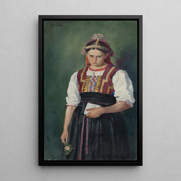To my boyfriend - Jozef Hanula — framed artwork on a wall