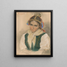 Au mec - Jozef Hanula — framed artwork on a wall