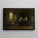 Seul au monde - Jozef Israëls — framed artwork on a wall