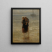 Ocean scene - Jozef Israëls — framed artwork on a wall