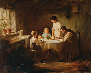 Blessing of the table - Jozef Israëls — artwork view
