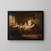 Blessing of the table - Jozef Israëls — framed artwork on a wall