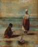 Children by the seaside - Jozef Israëls — artwork view