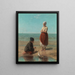 The Children of the Sea - Jozef Israëls — framed artwork on a wall