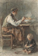 The shoemaker - Jozef Israëls — artwork view