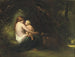 Genoveva, a legendary beauty in the forest - Jozef Israëls — artwork view