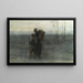 Return to the home - Jozef Israëls — framed artwork on a wall