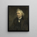 Louis Jacques Veltman 1817-1907 Actor - Jozef Israëls — framed artwork on a wall