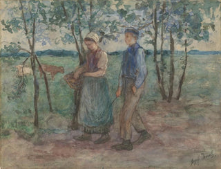 on a stand - Jozef Israëls — artwork view