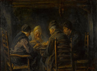 Les mangeurs de pommes de terre - Jozef Israëls — artwork view