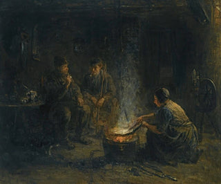 Preparation of the meal - Jozef Israëls — artwork view