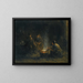 Preparation of the meal - Jozef Israëls — framed artwork on a wall