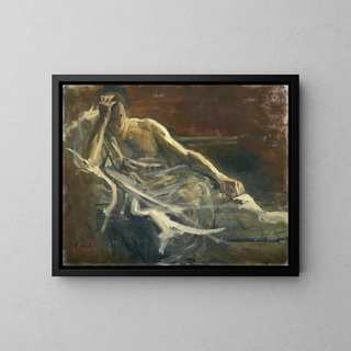 Saul - Jozef Israëls — framed artwork on a wall